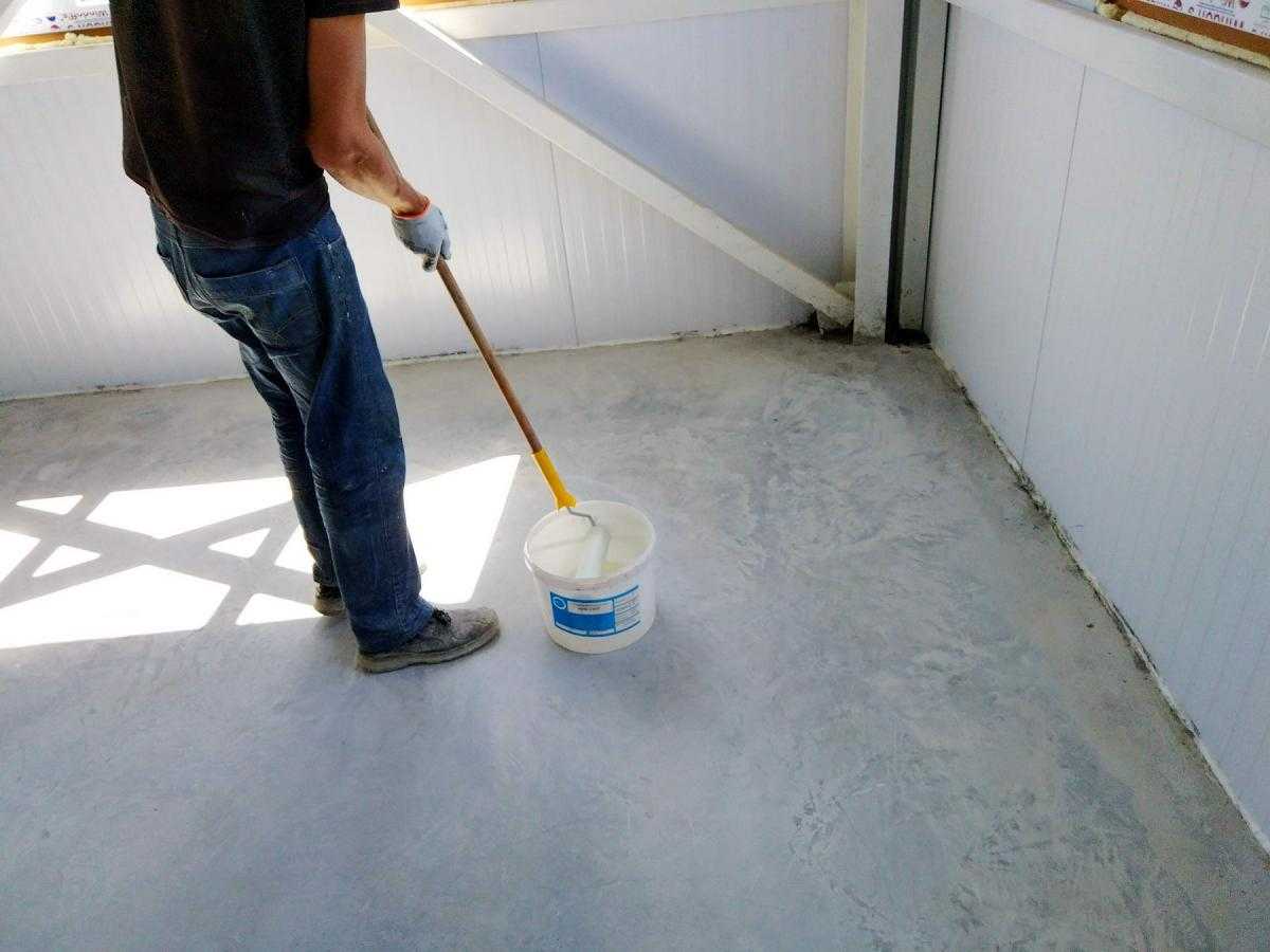 Краска под бетон: как достичь нужного эффекта