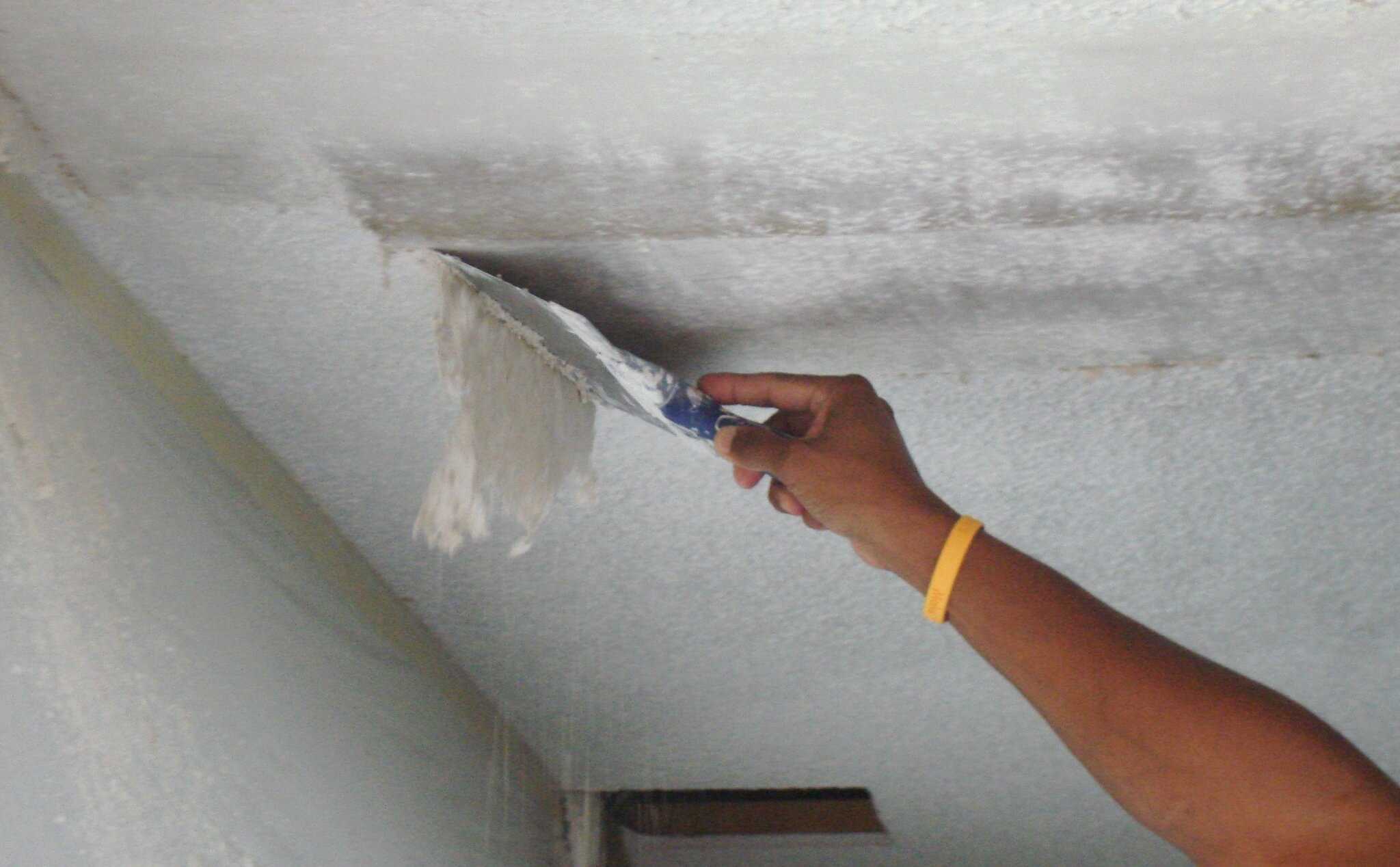 Как побелить потолок своими руками: подготовка, технология
