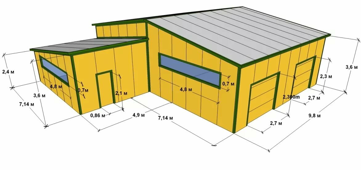 Проектирование и размещение гаражей на земельном участке