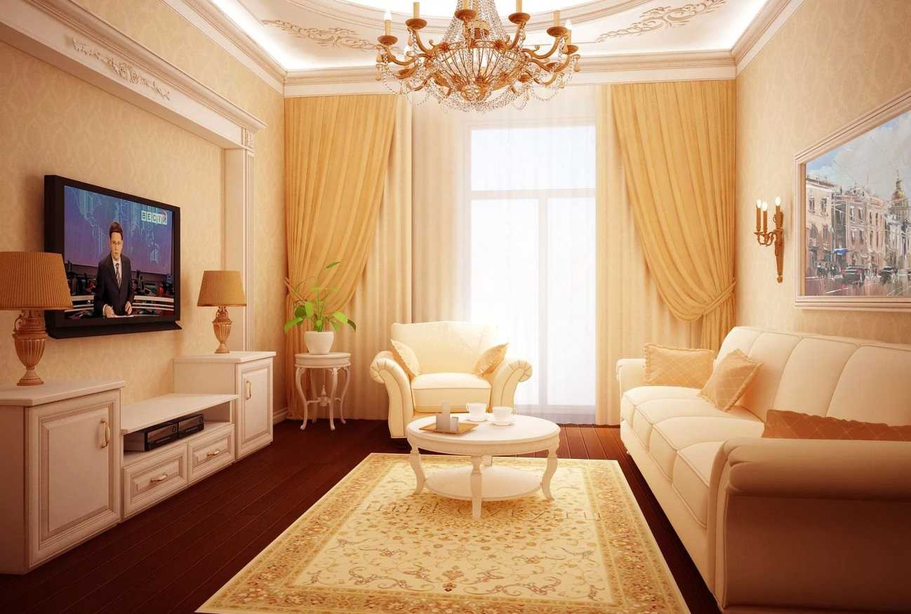 Лучшие идеи для оформления интерьера гостиной в классическом стиле, варианты дизайна