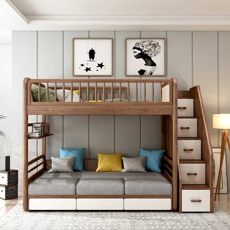 Детские двухъярусные кровати: основные типы, советы по выбору и 20 вариантов с фото
