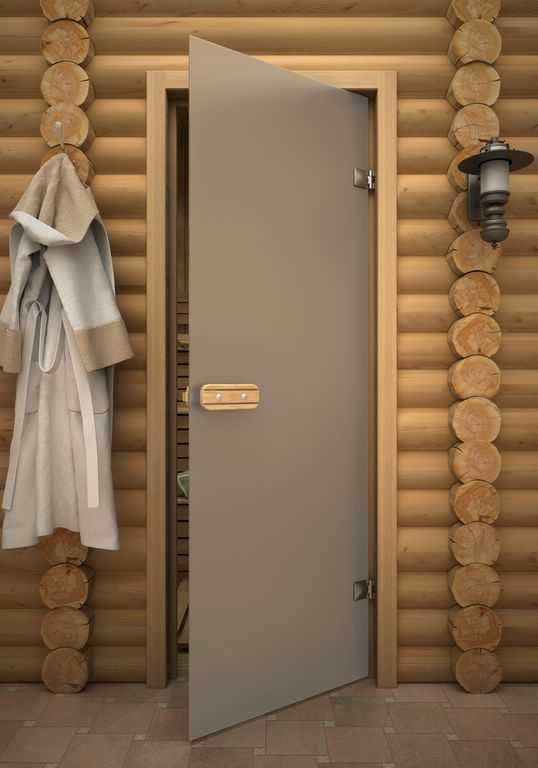 Стеклянные двери для бани — плюсы и минусы