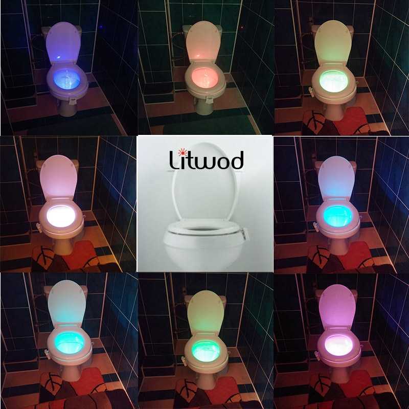 Освещение в туалете (33 фото): потолочный осветительный прибор небольшого размера, настенные светодиодные светильники для туалета и ванной