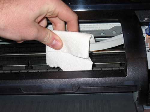 Как почистить головку принтера hp