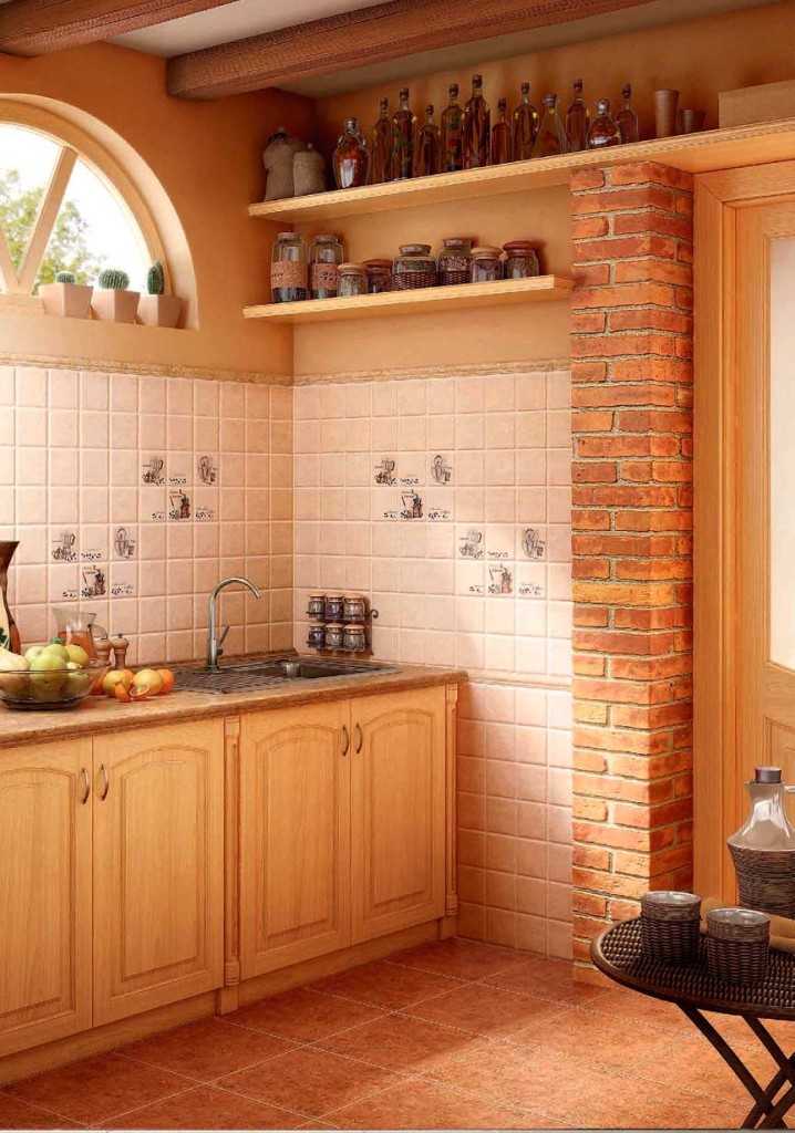 Чем можно отделать стены на кухне, кроме обоев и плитки (фото)