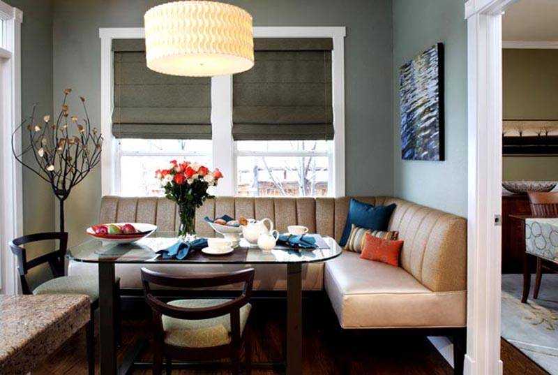 Лучшие варианты мест для дивана. как можно поставить в зале и расположить на кухне?