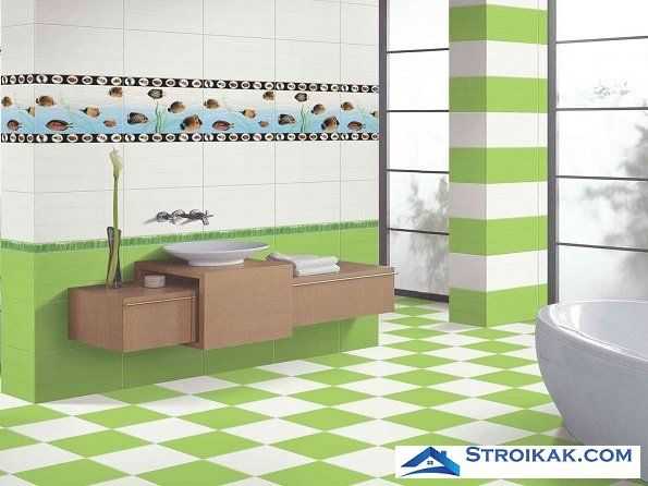 Зеленая плитка для ванной  (52 фото): керамические салатовые покрытия для ванной комнаты, цвета изделий, темно-зеленый кафель с лилией