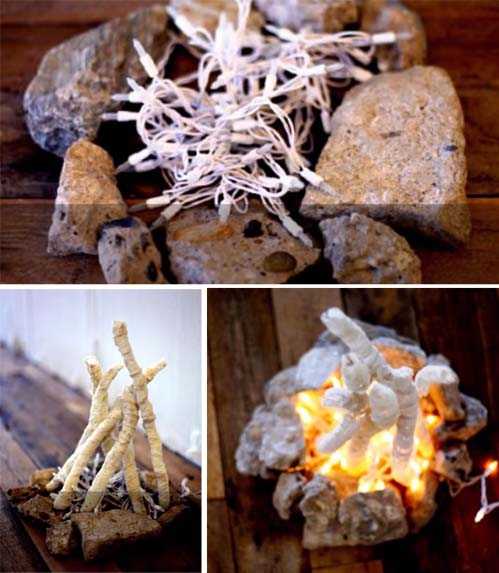 Имитация огня в камине своими руками (47 фото): как сделать искусственный фальш-камин без обогрева