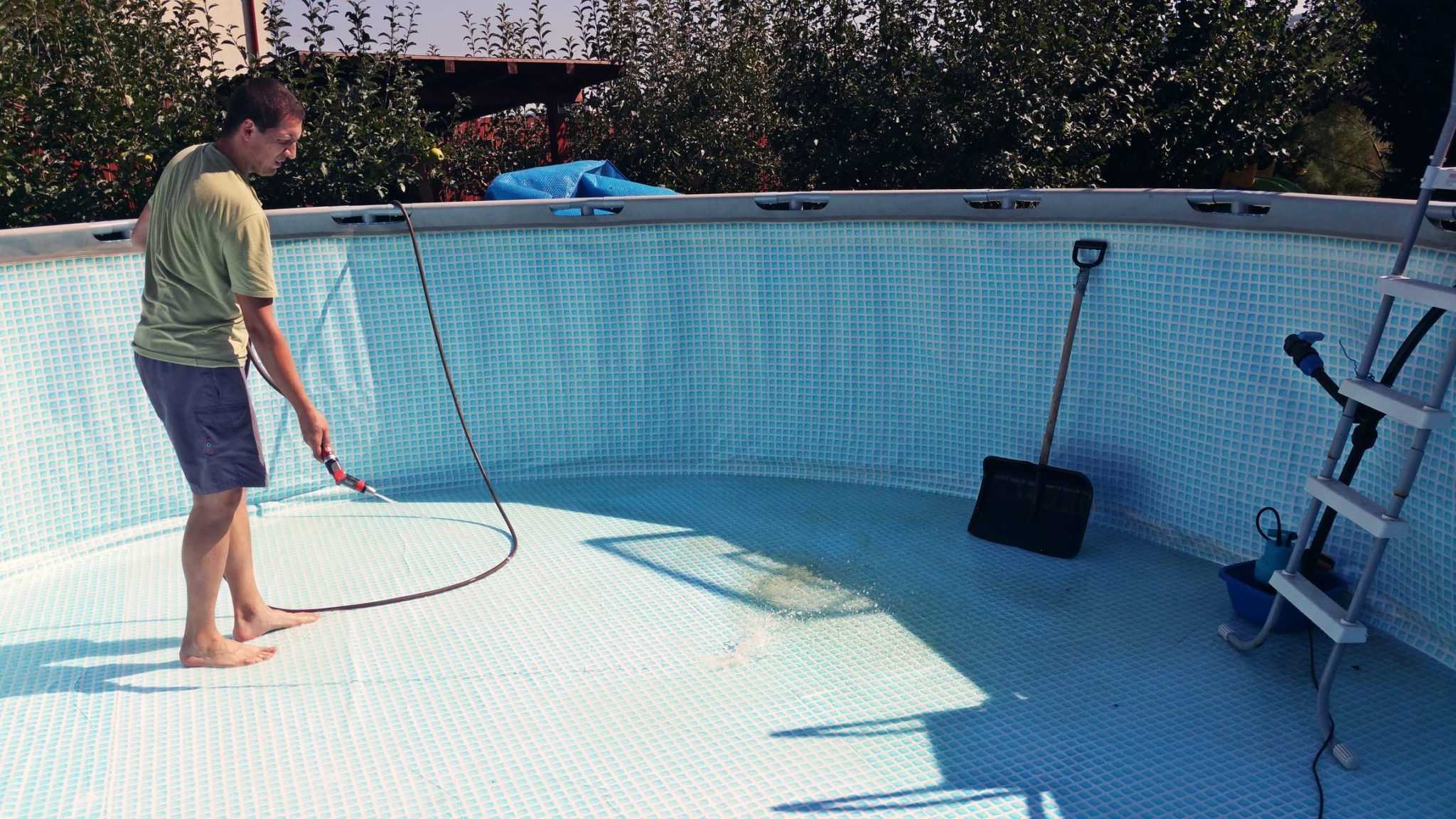Насос для откачки воды из бассейна: выкачивания из каркасного или дренажного, как слить насухо поверхность, погружной intex