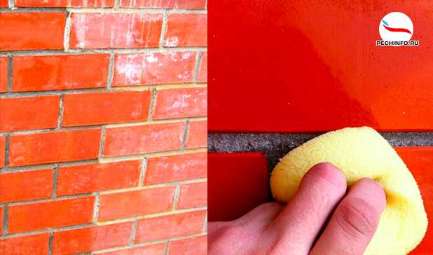 Как покрасить кирпичную стену
