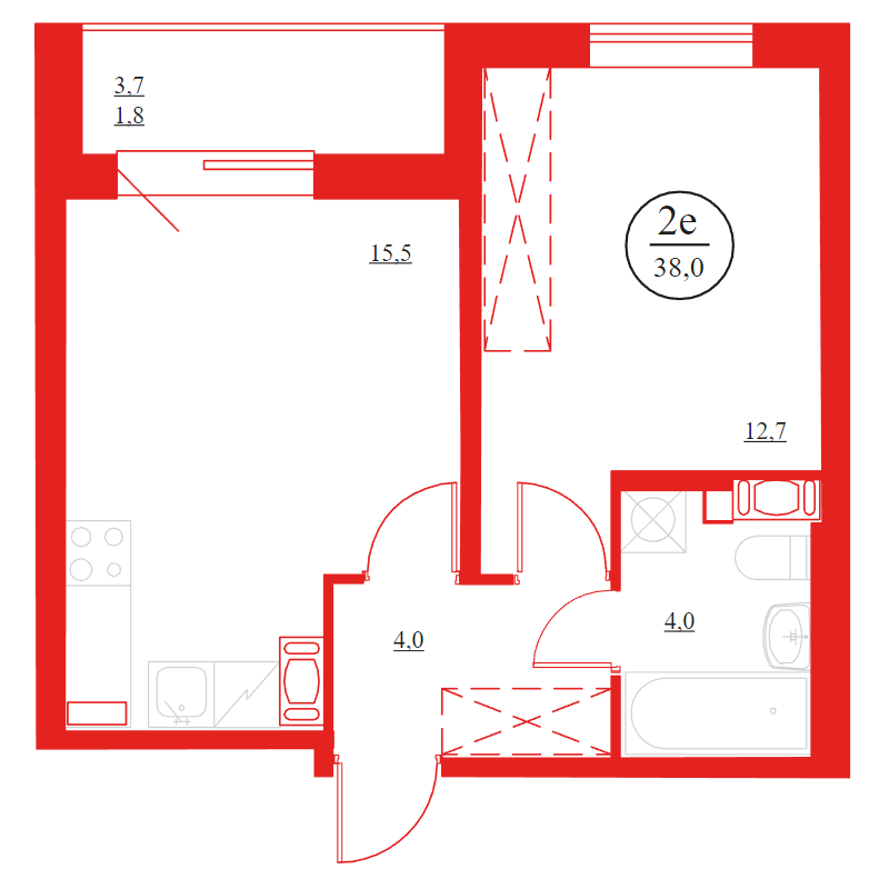 Европланировка двухкомнатной квартиры (45 фото): что такое евродвушка? варианты планировки метража 32, 39, 45 кв. м