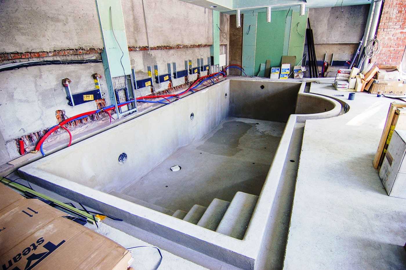 11 советов по устройству бассейна из бетона и отделке стен бассейна на даче | строительный блог вити петрова