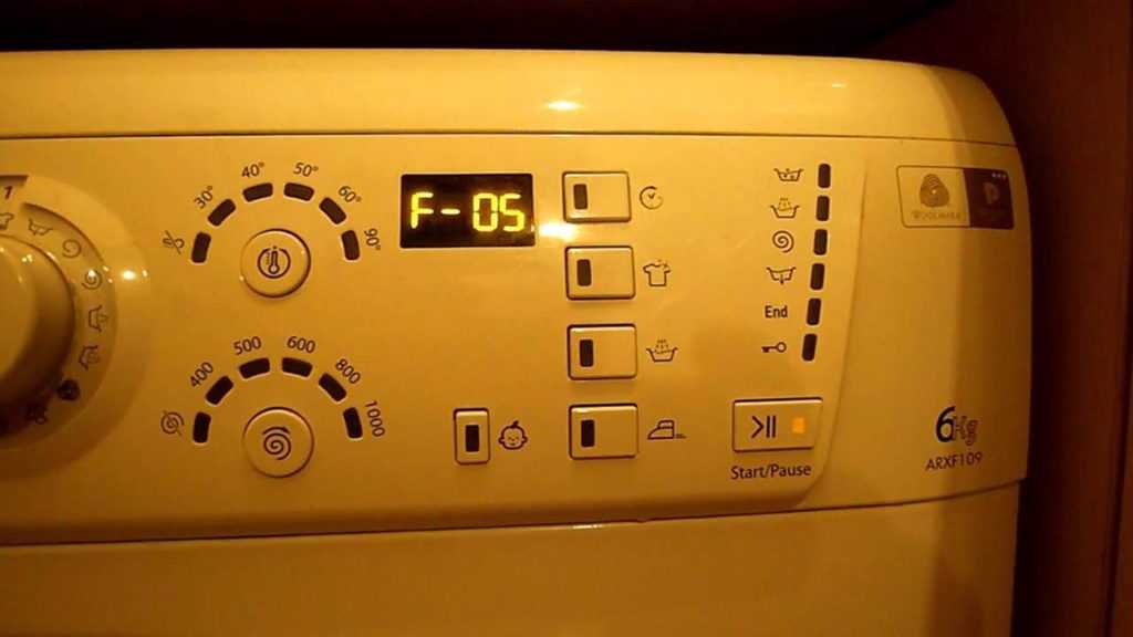 Ошибка h20 в стиральной машине hotpoint-ariston: почему появилась и как исправить?