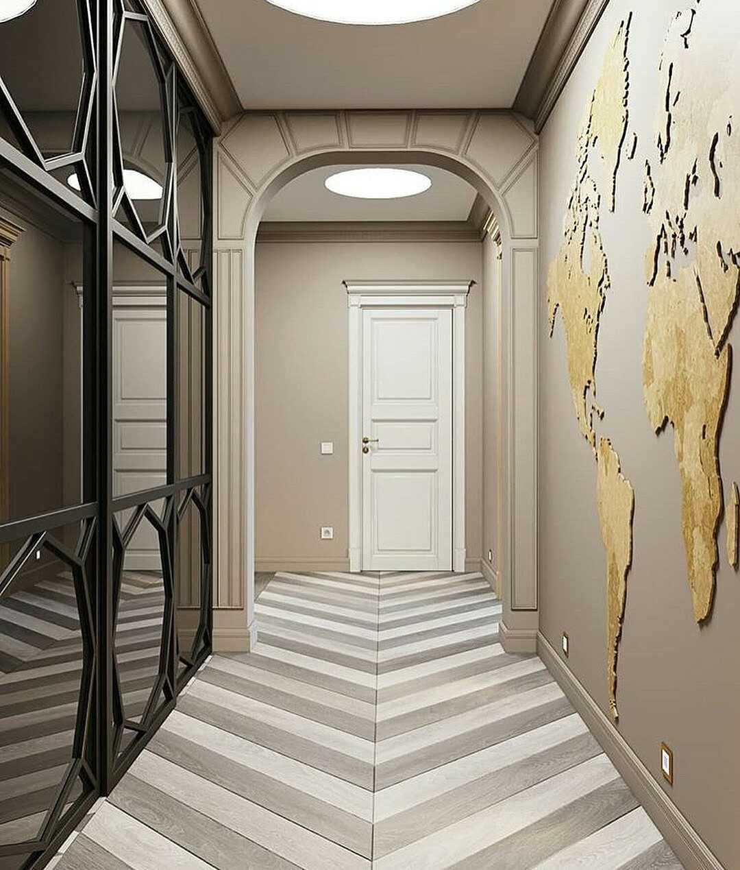Дизайн коридора: оформление прихожей в квартире и частном доме