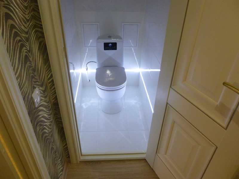 Освещение в ванной комнате: светодиодное и другие варианты систем, видео и фото