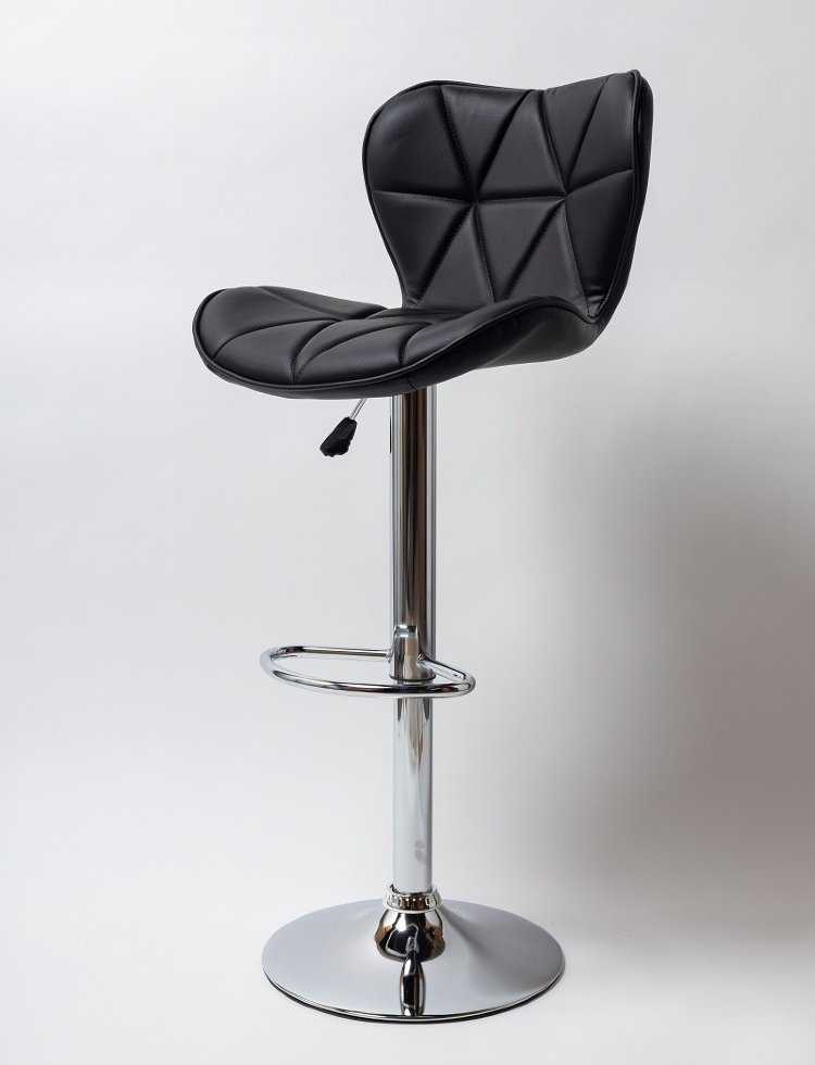 Барные кресла: полубарное для кухни и мягкое высокое на колесах для дома, полукресла со спинкой на диске и другие модели