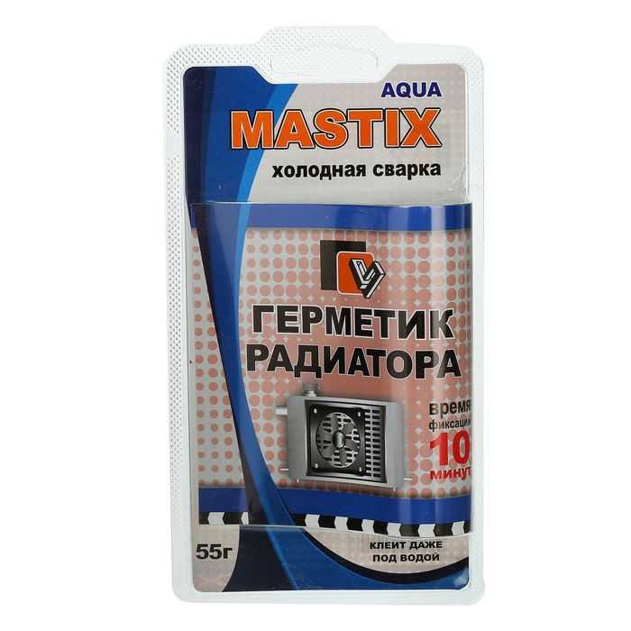 Холодная сварка для батарей и труб mastix: инструкция применения