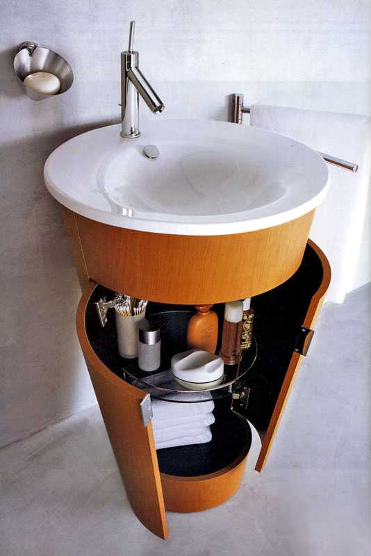 Создаём дизайн ванной комнаты: как правильно выбрать раковину с тумбой