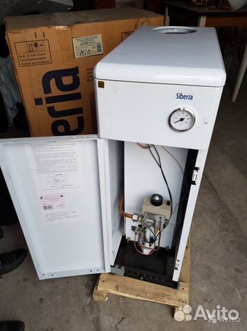 Котел газовый напольный с контуром гвс сиберия / siberia 17к (ростовгазоаппарат)