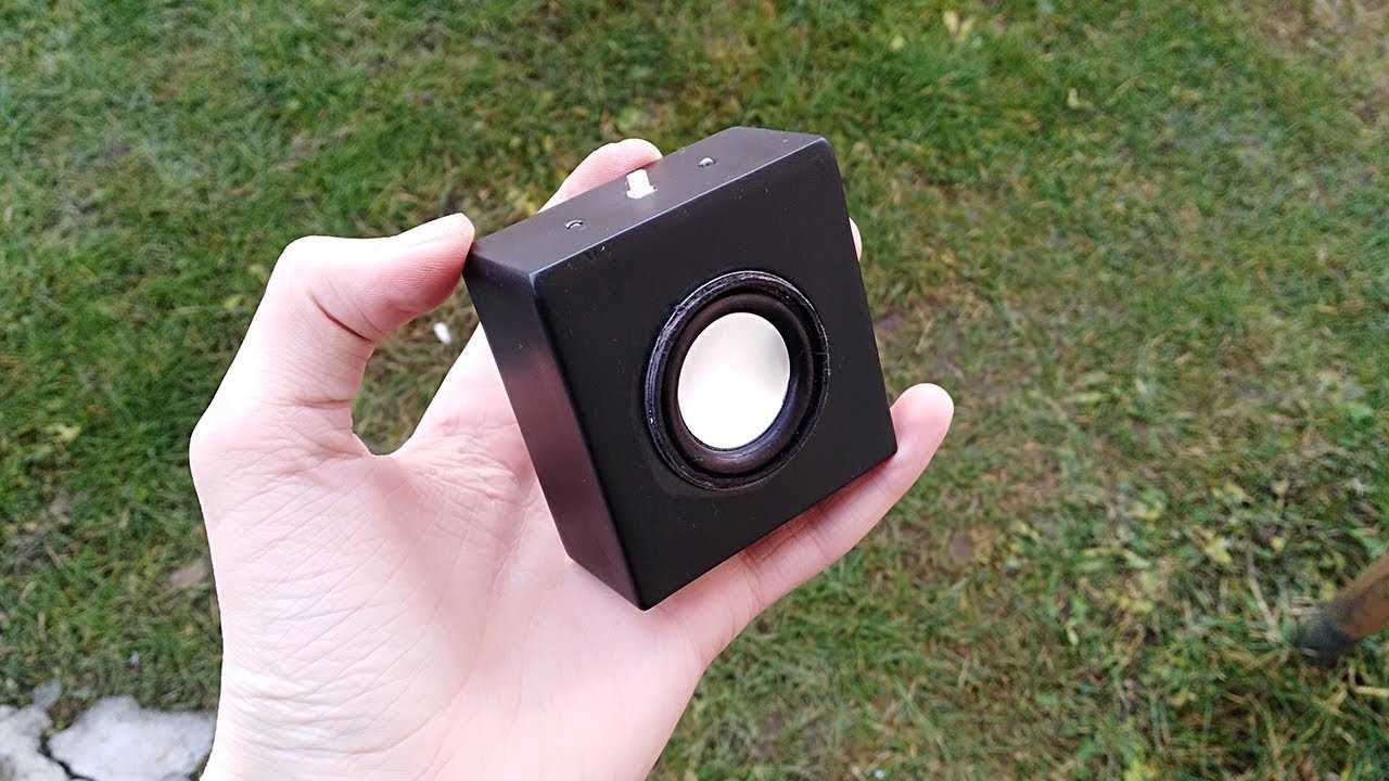 Bluetooth колонка cubebox своими руками