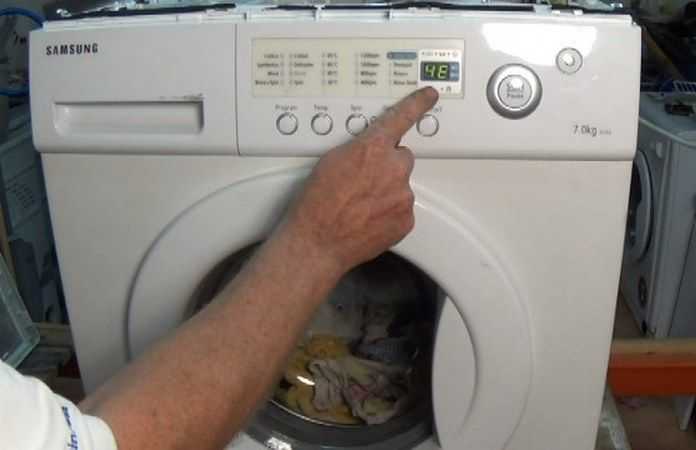 Ошибка ue на стиральной машине lg: что означает код при отжиме на дисплее? как исправить?