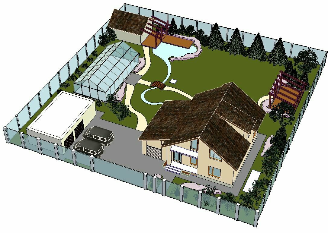Планировка участка 12 соток: схемы, варианты проектов с фото, дизайн, ландшафт территории, как правильно распланировать с домом, баней и гаражом, прямоугольная форма