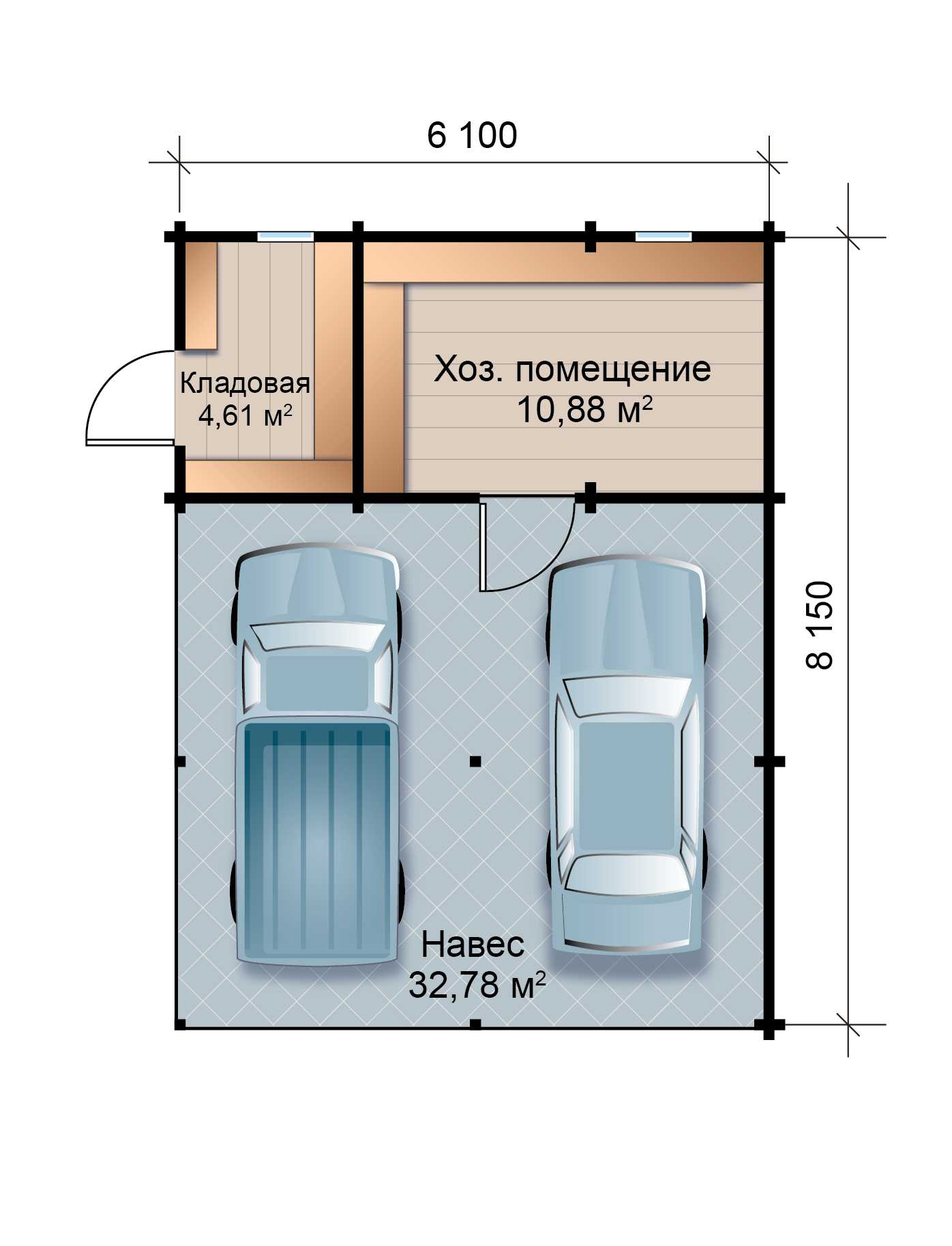 Проектирование гаражей: нормы снип, правила установки и стандартные размеры гаражей для автомобилей