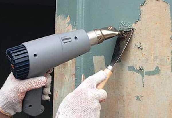 10 способов, как снять краску со стены | строительный блог вити петрова