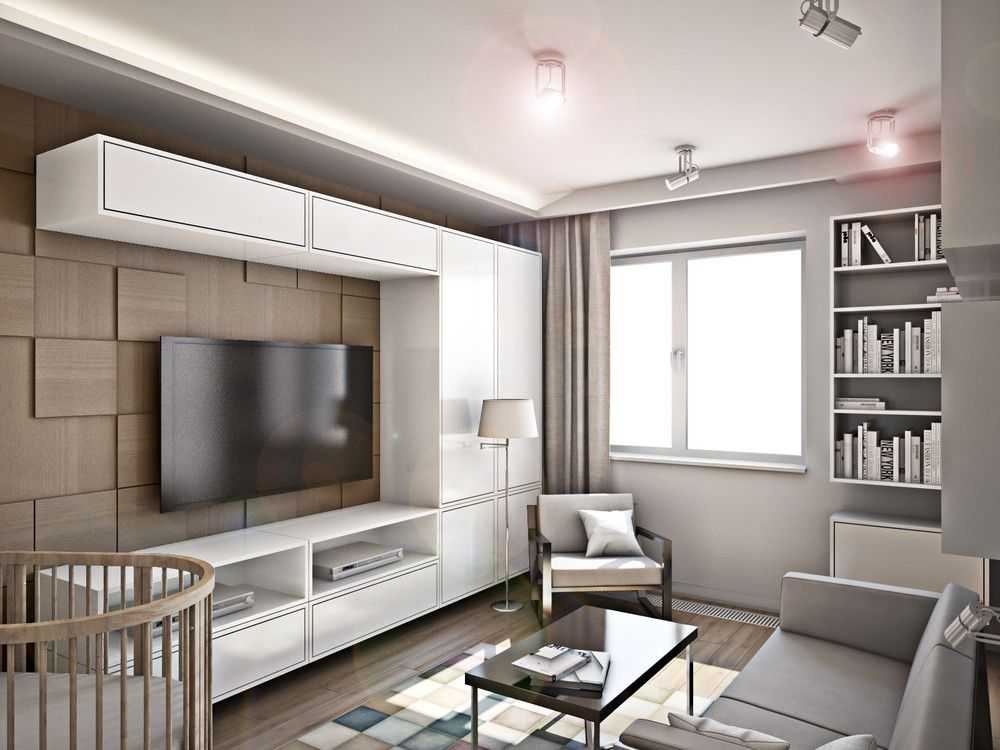 Дизайн комнаты 17 кв м в однокомнатной квартире: фото идей оформления интерьера