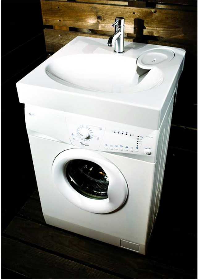 Раковина над стиральной машиной – функциональный вариант для малогабаритных санузлов