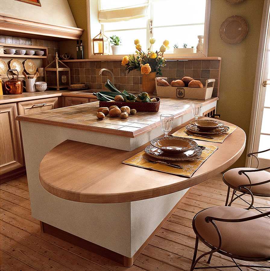 Кухонный стол остров. Необычные кухни. Дизайнерские решения для кухни. Интересные дизайнерские решения для кухни. Необычные кухонные столы.