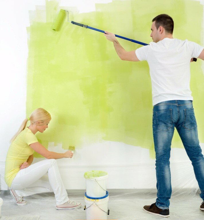 Что лучше: покрасить стены или наклеить обои под покраску — строительство и отделка — полезные советы от специалистов