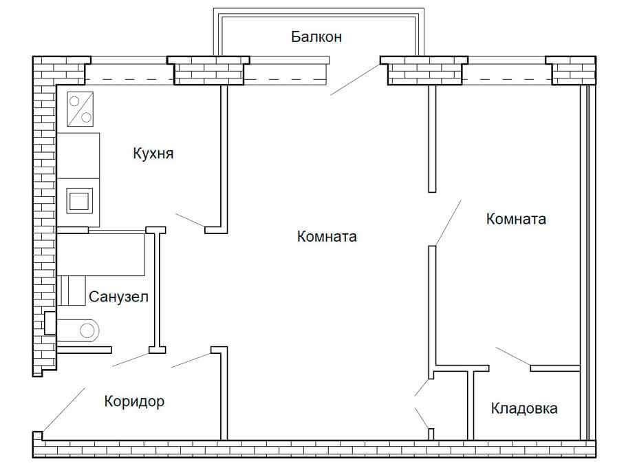 Перепланировка «хрущевки» (81 фото): типовые варианты проектов 1-2-4-комнатной квартиры, идеи ремонта