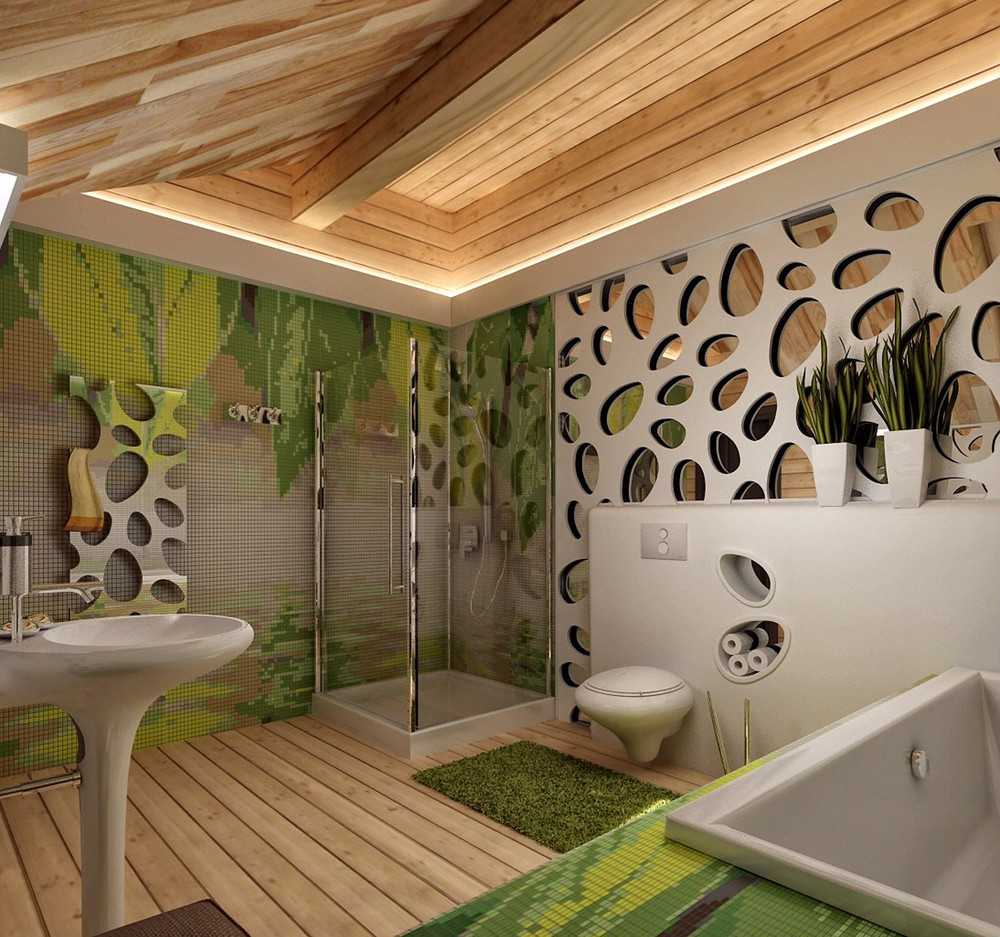 Дизайн интерьера в ванной комнате – обзор, советы дизайнера
