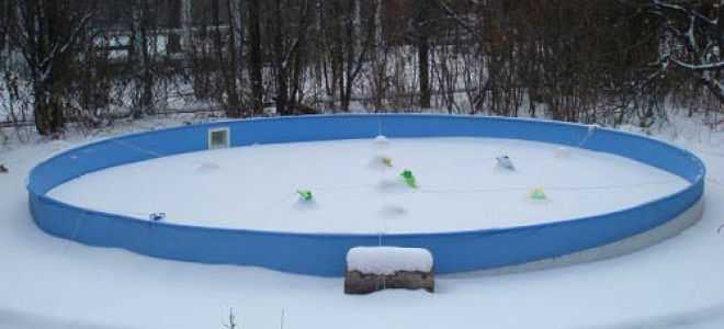 Как сложить каркасный бассейн на зиму