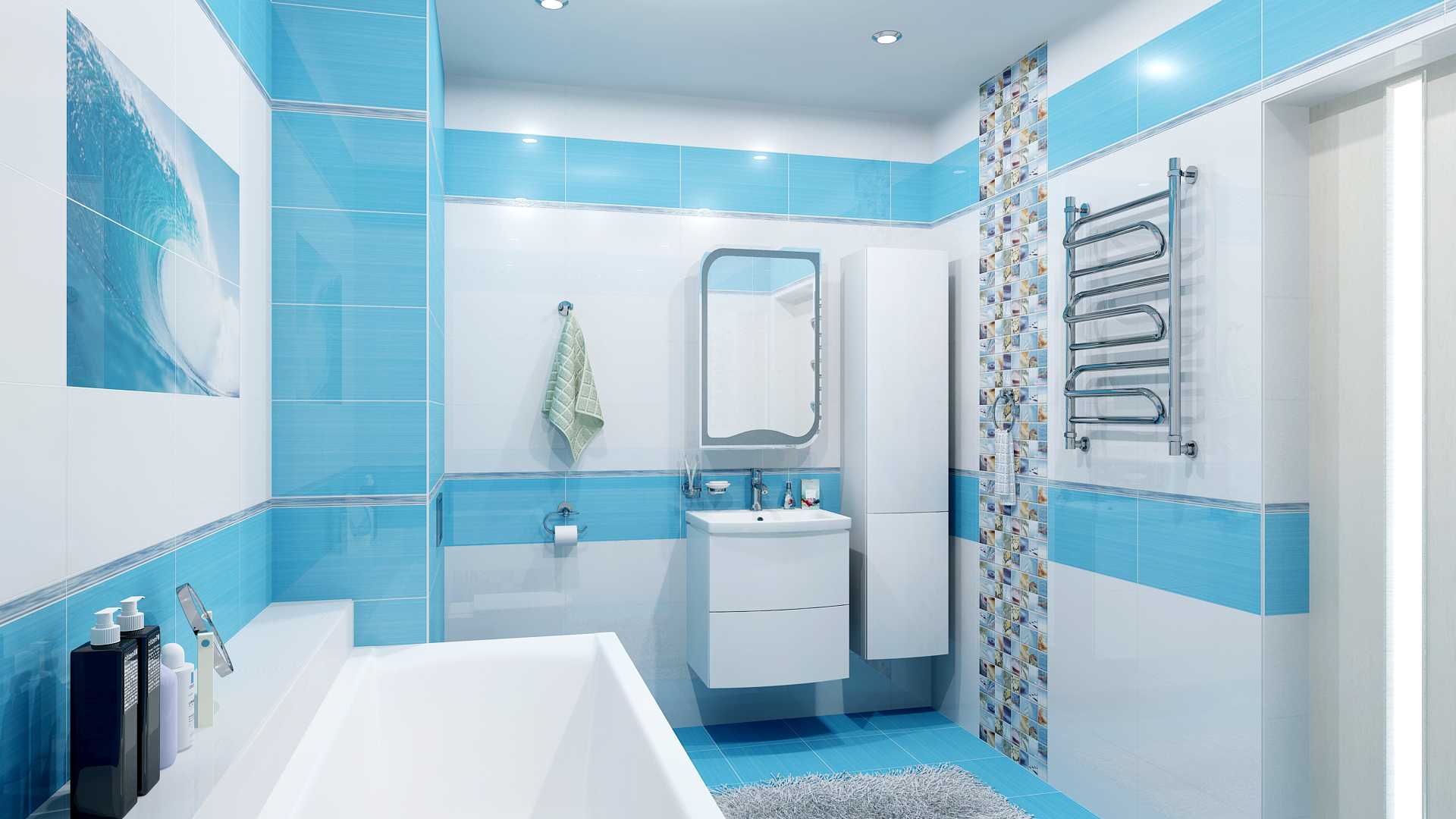 Размеры плитки для ванной – есть ли разница при выборе?