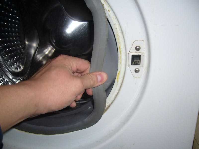 Замена манжеты люка в стиральной машине bosch