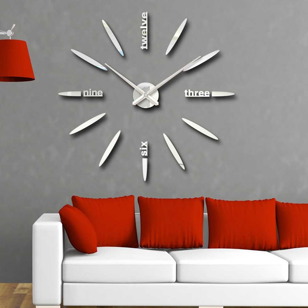 Большие настенные часы (63 фото): оригинальные интерьерные часы во всю стену. какого диаметра выбрать часы в гостиную?