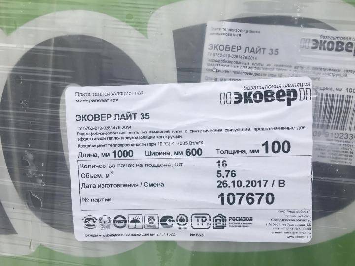 Характеристики базальтового утеплителя эковер, виды и области применения