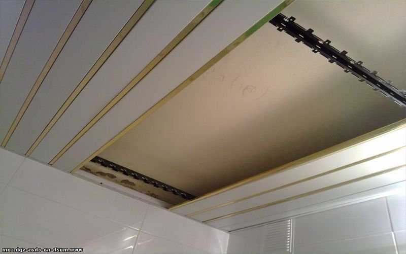 Монтаж реечного потолка своими руками (подвесного, в ванной и др комнатах)