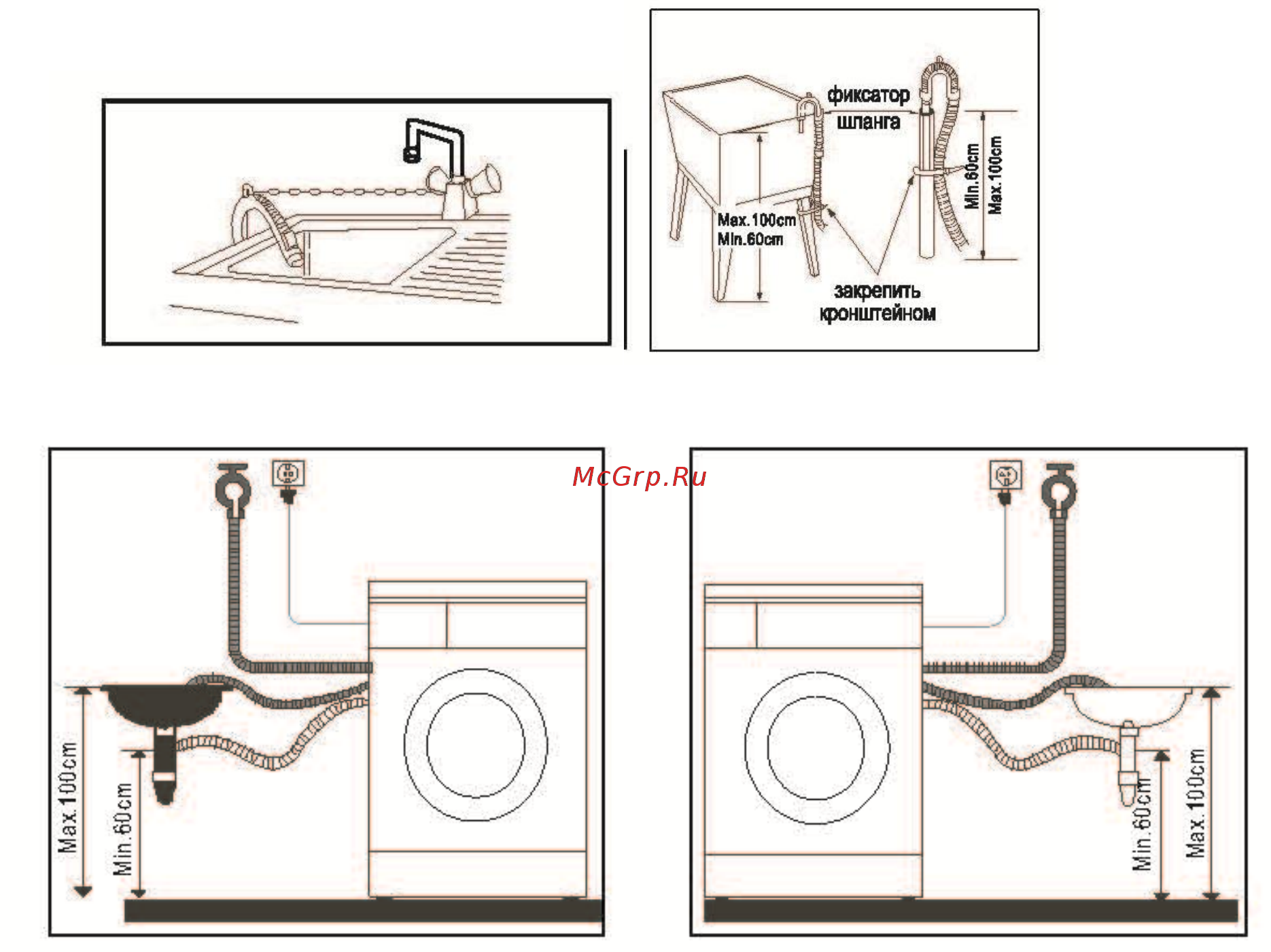 Как установить стиральную машину в малометражной ванной | sm.news