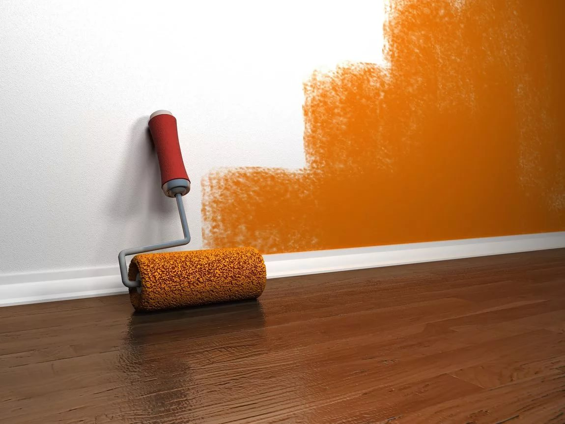 Тонкости покраски стен водоэмульсионной краской