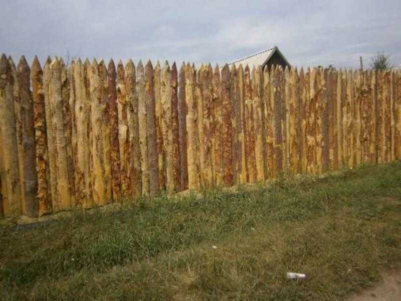 Забор из горбыля – процесс разметки, 16 фото с примерами и этапами работ