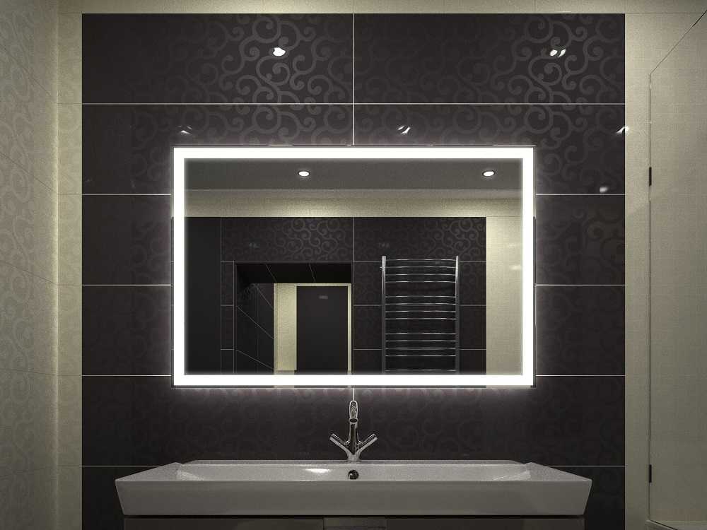 Сенсорное зеркало с подсветкой в ванную: советы по выбору сенсорного зеркала с кнопкой и подсветкой для ванной комнаты