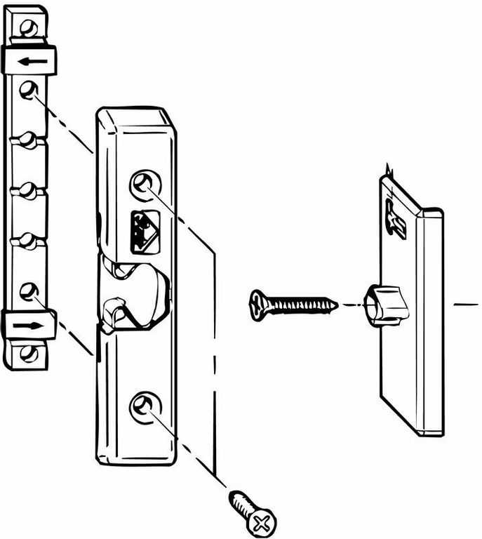 Как выбрать и установить магнитную защелку на балконную дверь?