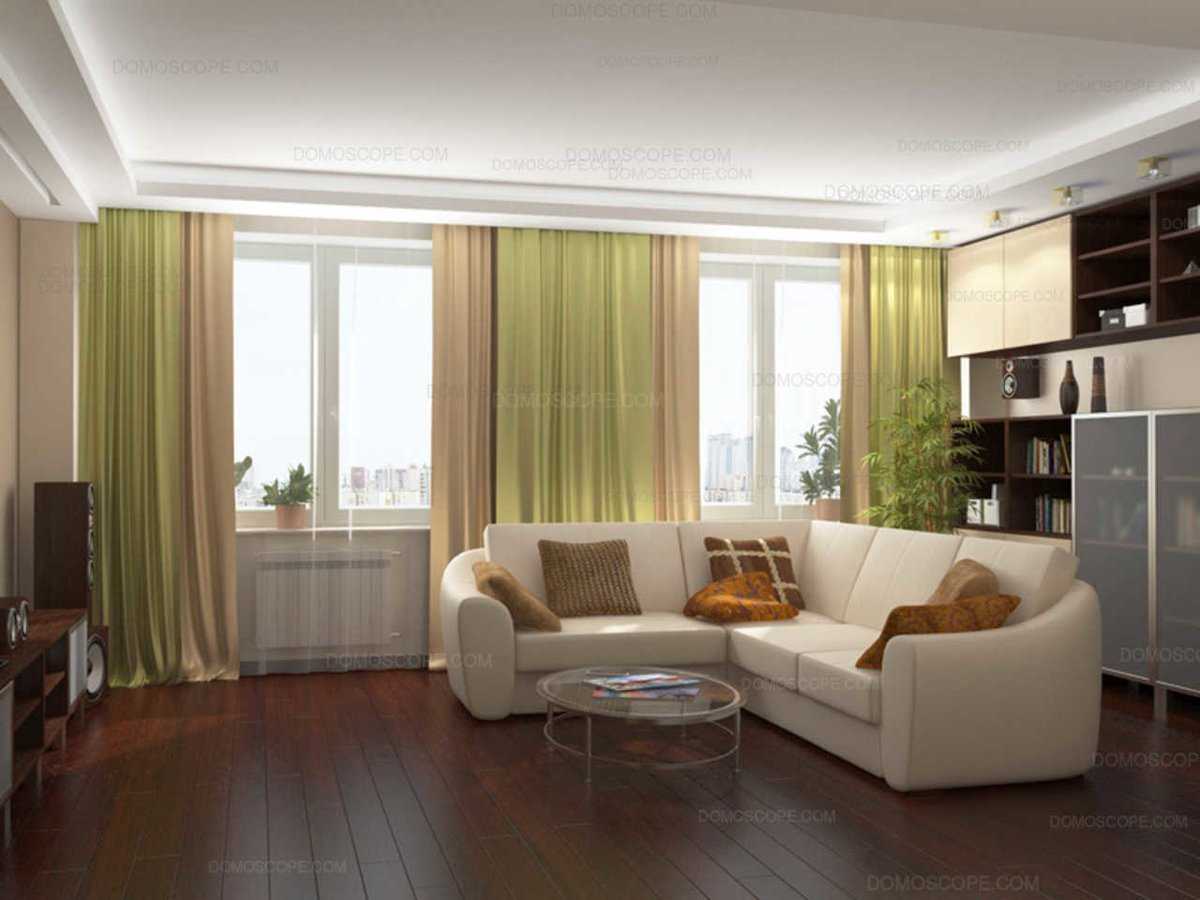 Оформление окна в гостиной в современном стиле: лучшие решения!