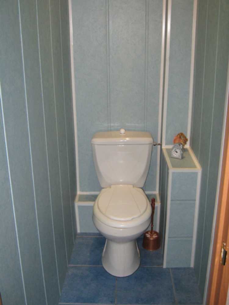 Отделка туалета панелями пвх: интересные идеи (фото) и инструкция своими руками
