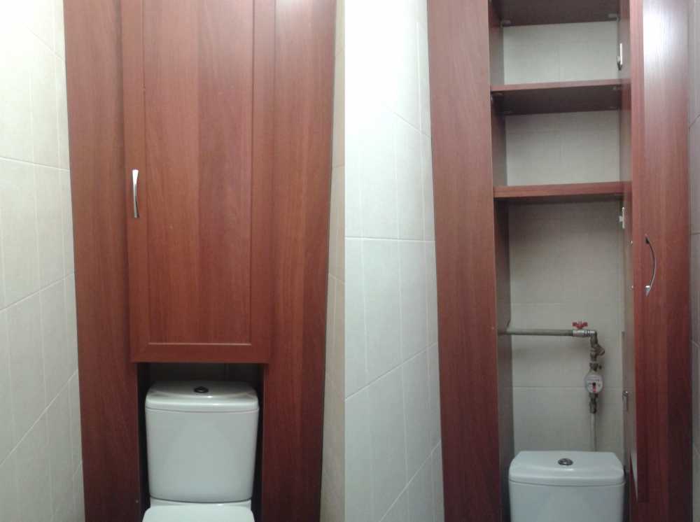 Встроенный шкаф в туалете за унитазом (59 фото): виды встраиваемых шкафчиков в санузле с раковиной и без нее. как разместить шкаф над инсталляцией или вытяжкой?