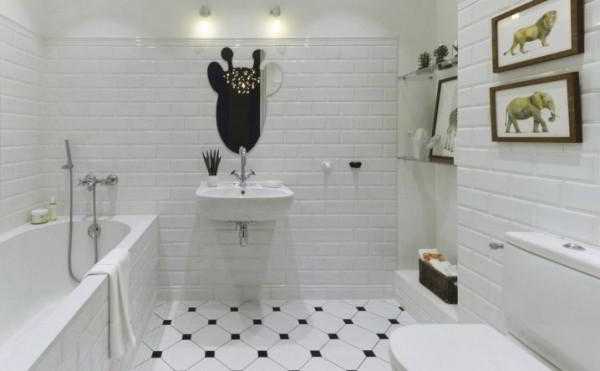 Дизайн ванной комнаты с модной плиткой при оформлении маленькой ванны (90 фото): размеры изделий и варианты отделки, идеи 2020
