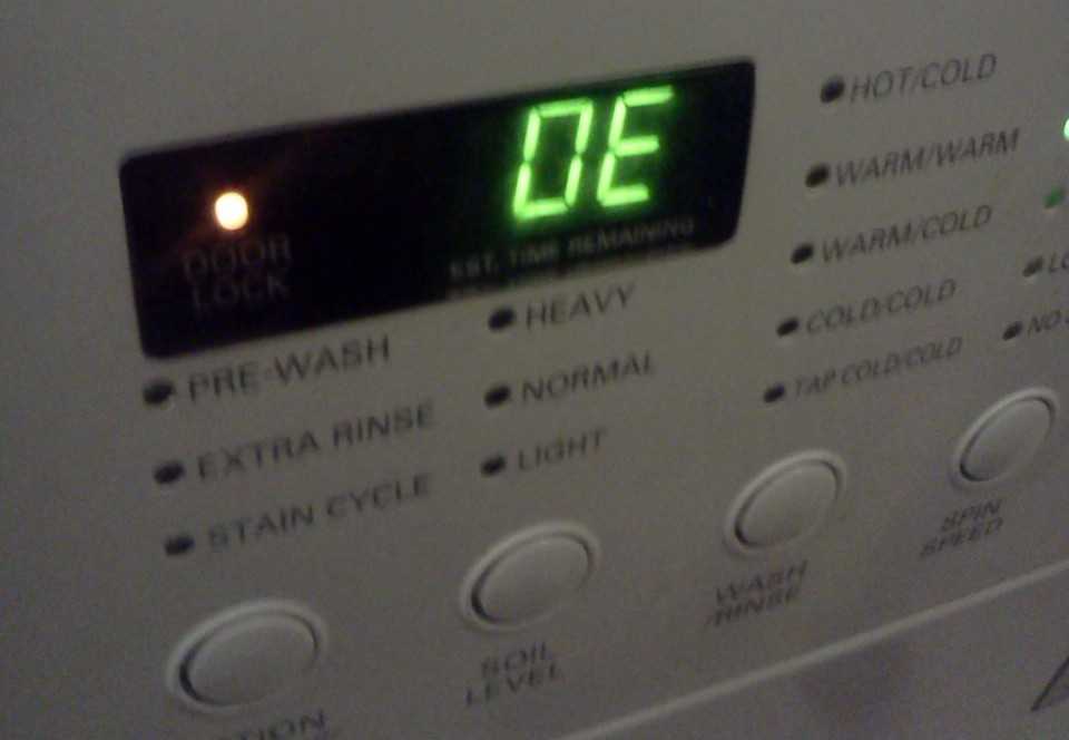 Ошибка 3e на стиральной машине samsung: что означает? причины появления кода 3e. как исправить ошибку, если ее выдает стиральная машина?